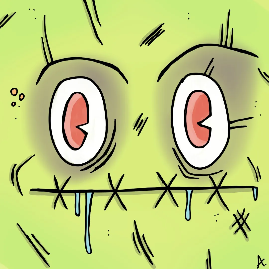 Onion face