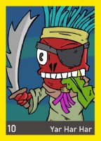 Rare card example