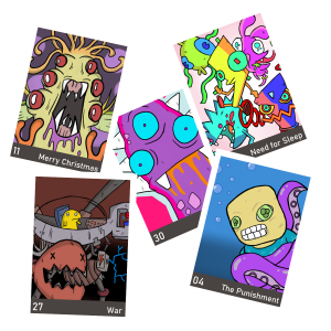 Looney World NFT collectible cards