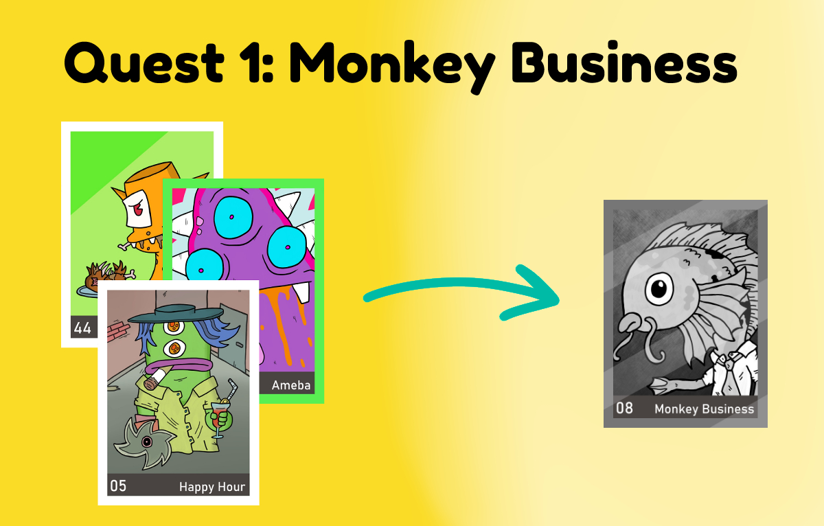 Looney World NFT quest number one