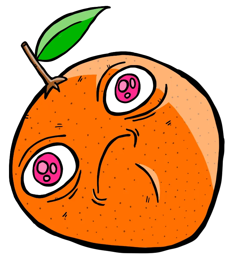 Fruits & Veggies collection orange